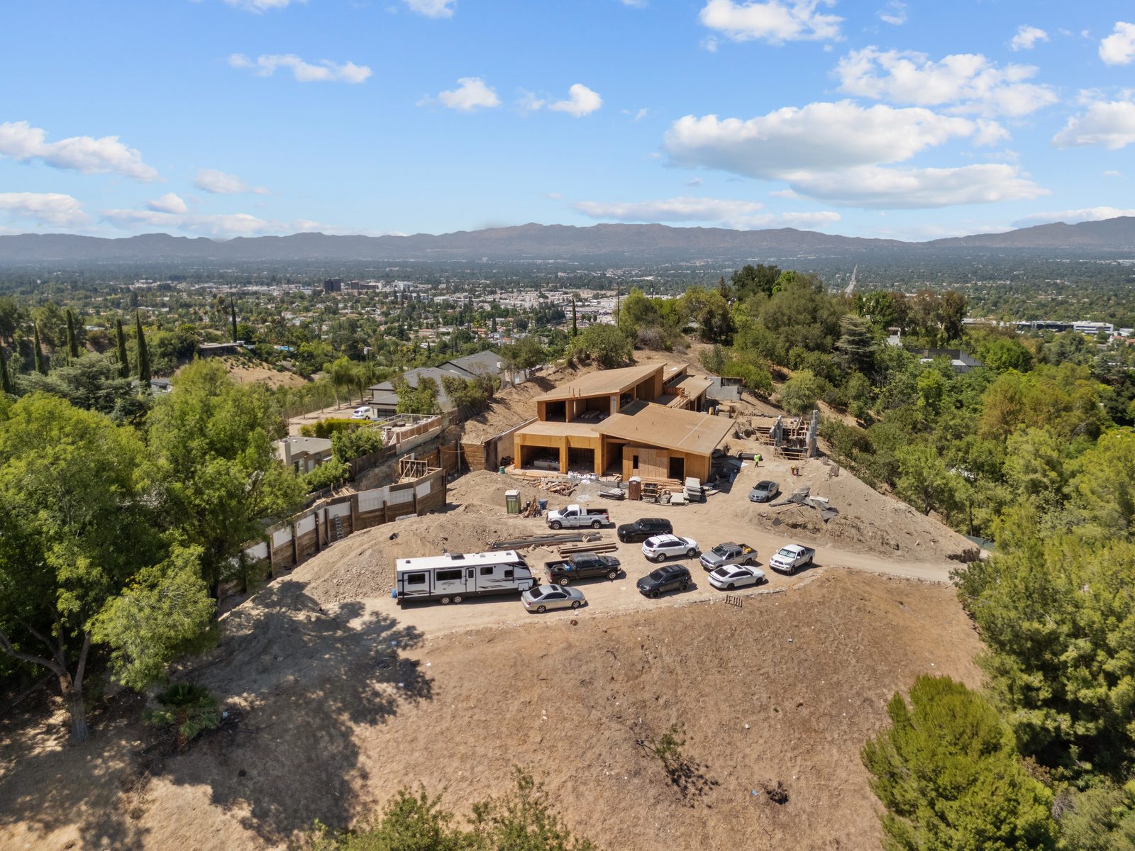 Belinda project - aerial site progress
